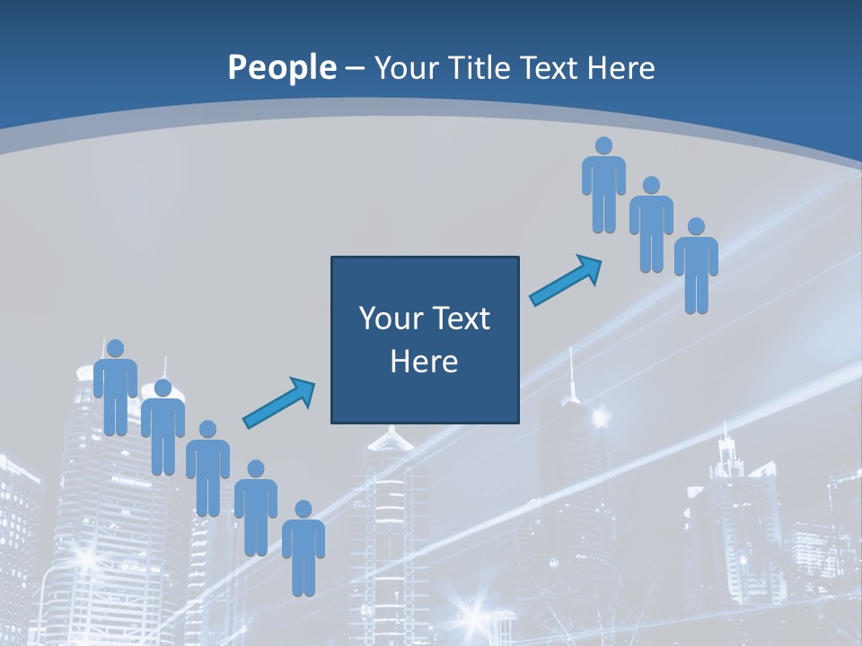 Road Landmark Speed PowerPoint Template