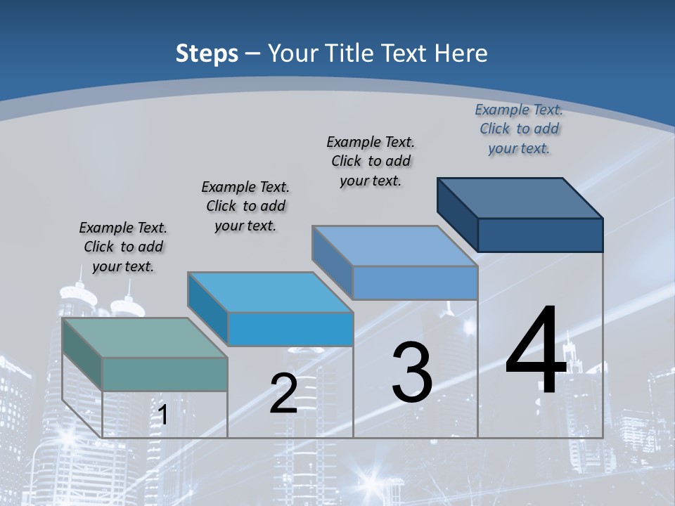 Road Landmark Speed PowerPoint Template