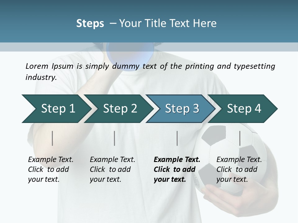 Sport Flag PowerPoint Template