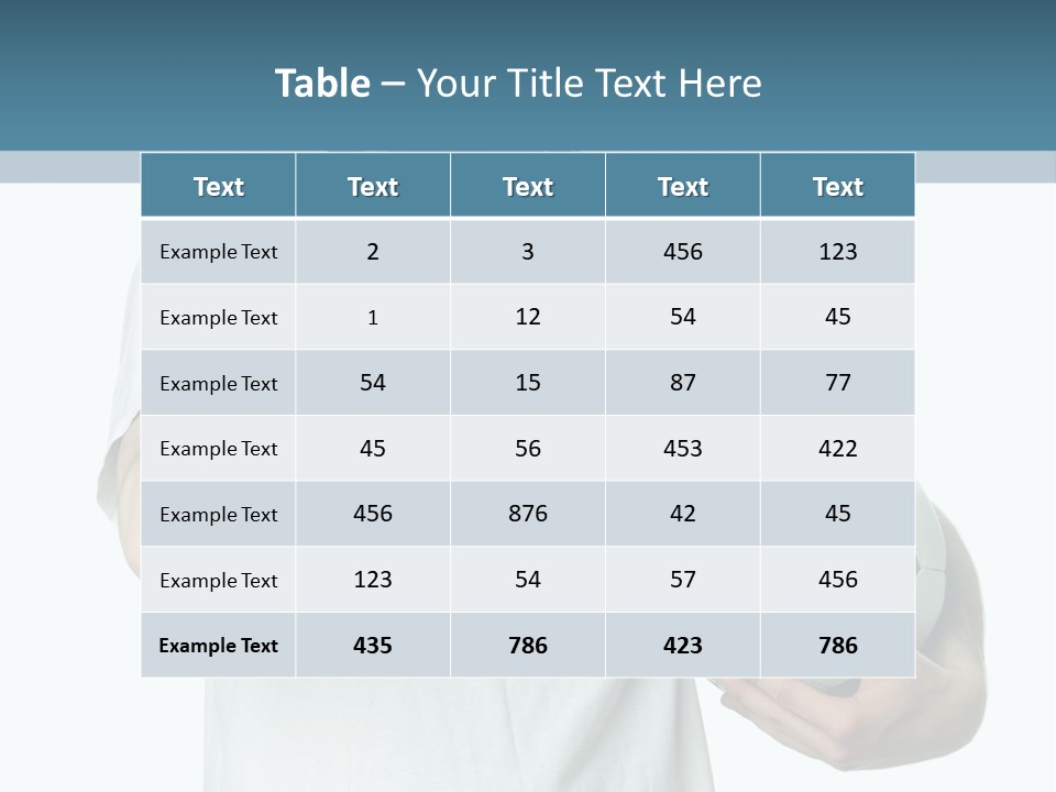 Sport Flag PowerPoint Template
