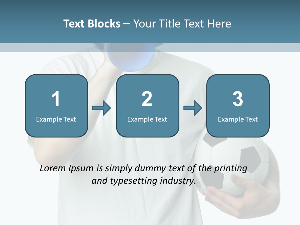 Sport Flag PowerPoint Template