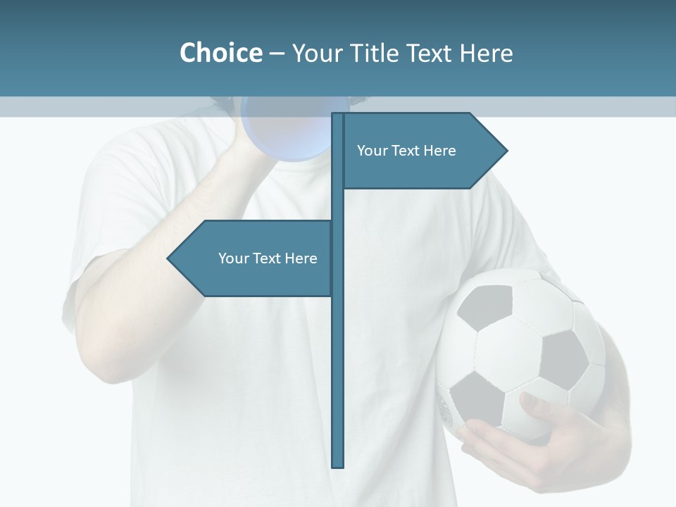 Sport Flag PowerPoint Template