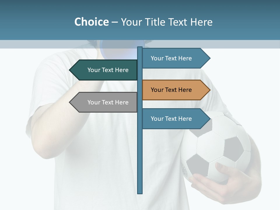 Sport Flag PowerPoint Template