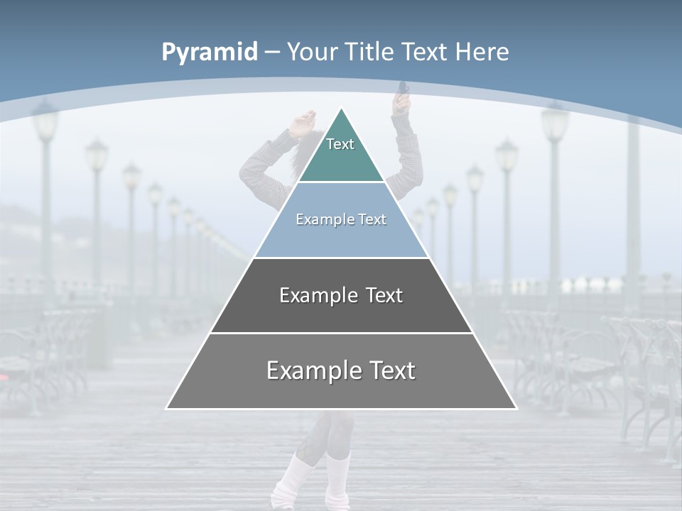 One Brunette Autumn PowerPoint Template