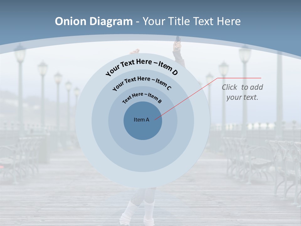 One Brunette Autumn PowerPoint Template