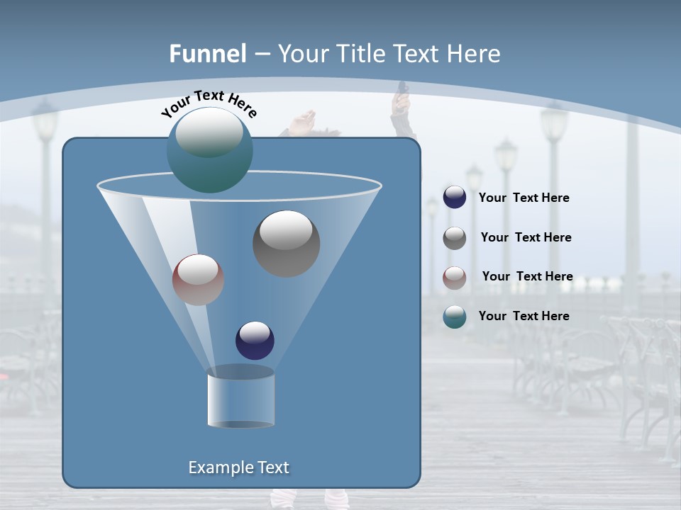 One Brunette Autumn PowerPoint Template