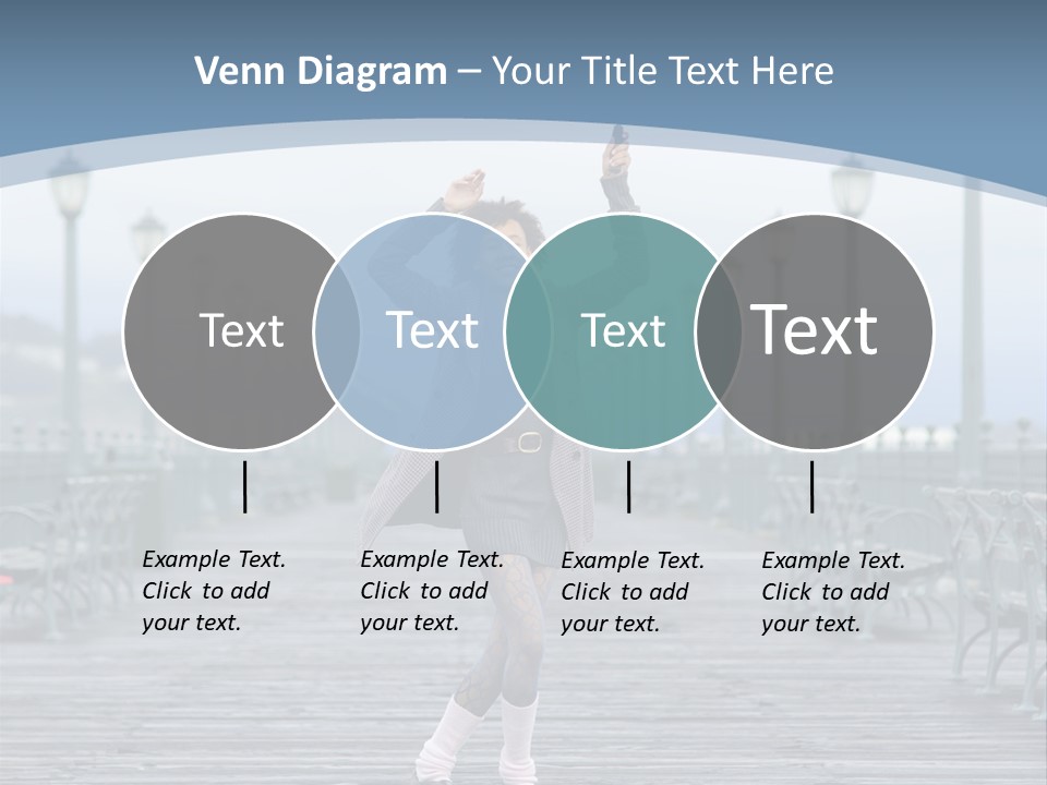 One Brunette Autumn PowerPoint Template