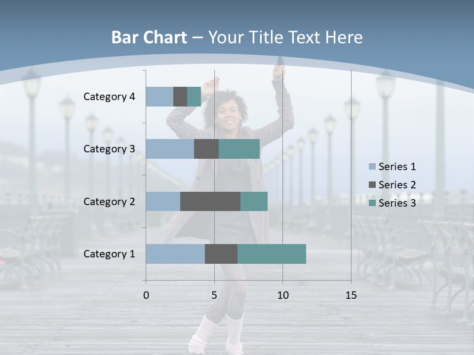 One Brunette Autumn PowerPoint Template