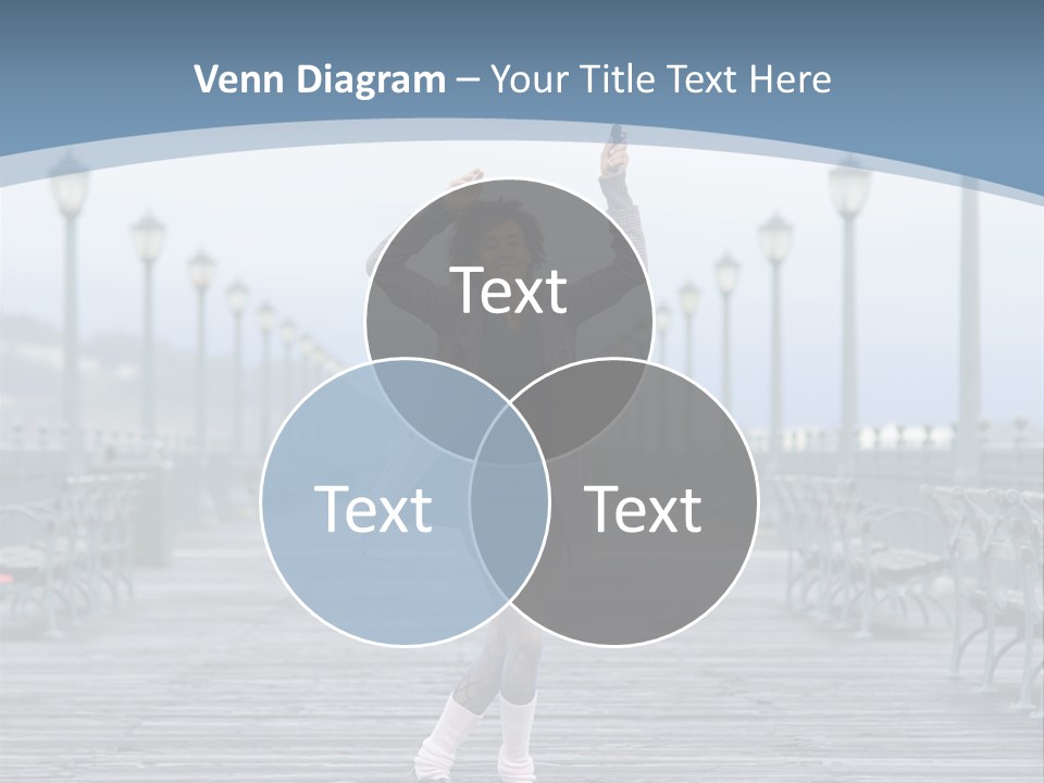 One Brunette Autumn PowerPoint Template