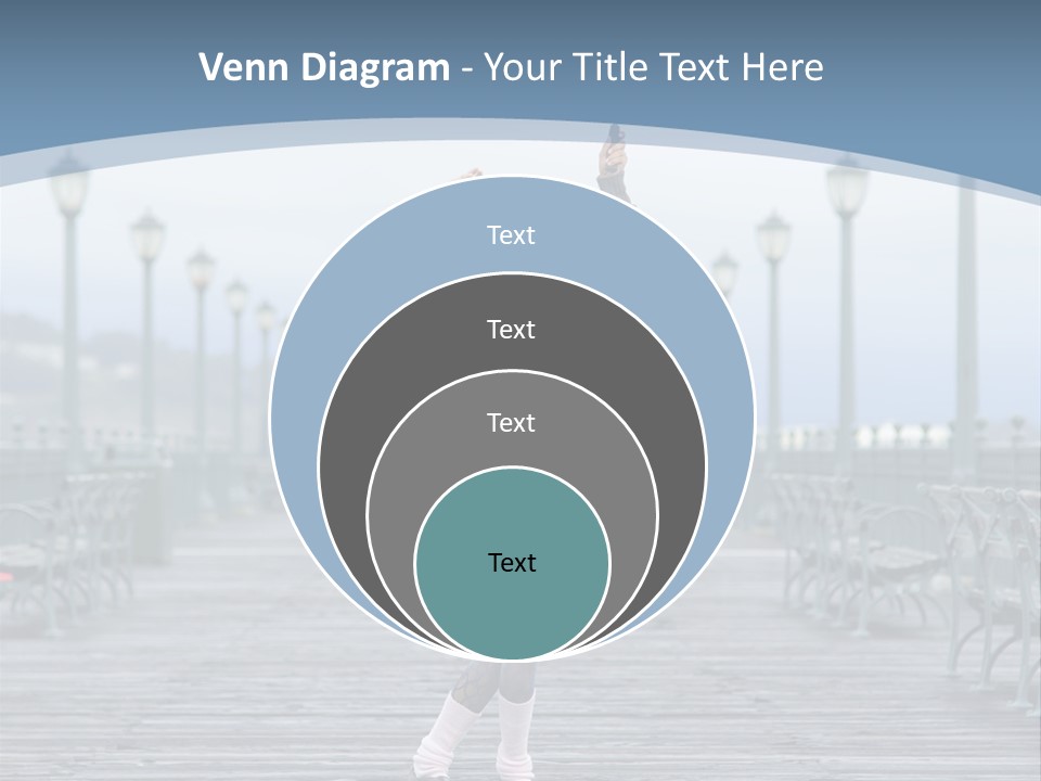 One Brunette Autumn PowerPoint Template