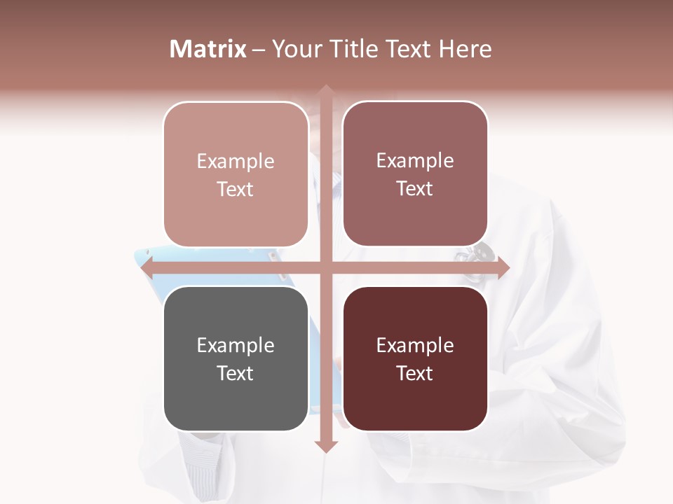 Tablet Practitioner Nurse PowerPoint Template