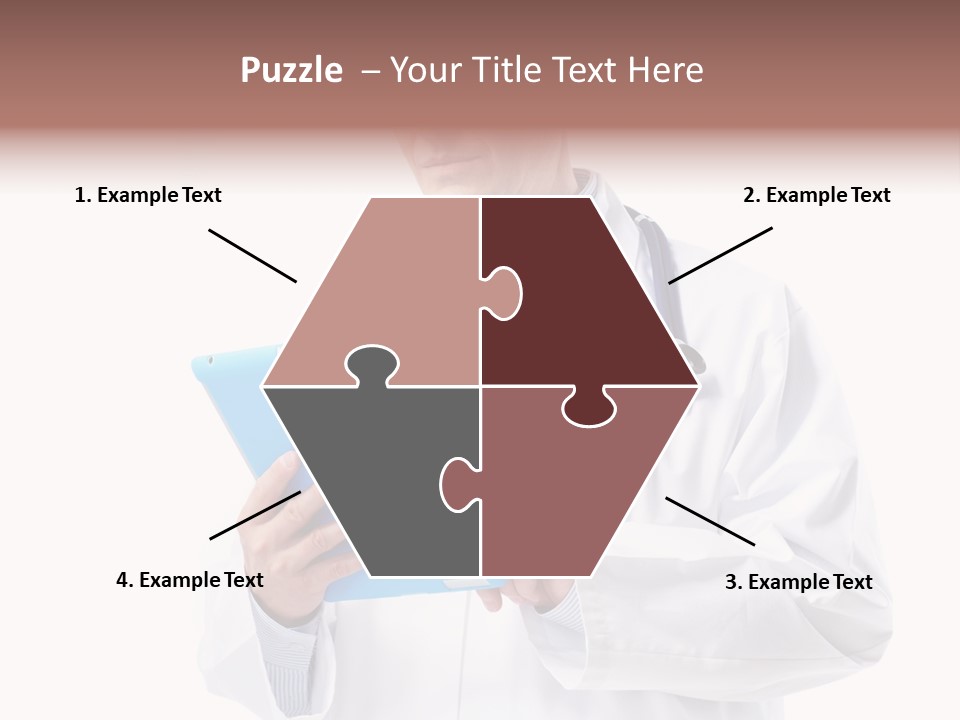 Tablet Practitioner Nurse PowerPoint Template