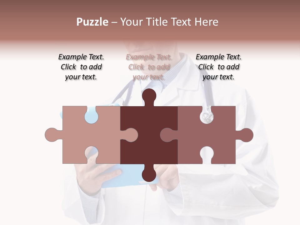 Tablet Practitioner Nurse PowerPoint Template