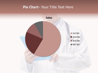 Tablet Practitioner Nurse PowerPoint Template