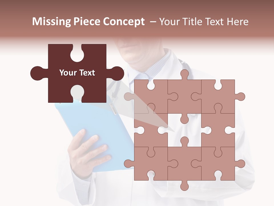 Tablet Practitioner Nurse PowerPoint Template