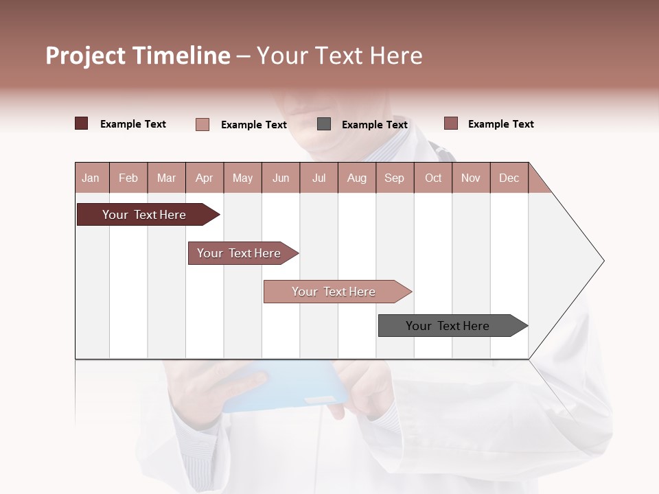Tablet Practitioner Nurse PowerPoint Template