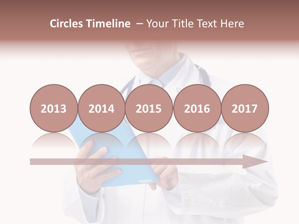 Tablet Practitioner Nurse PowerPoint Template