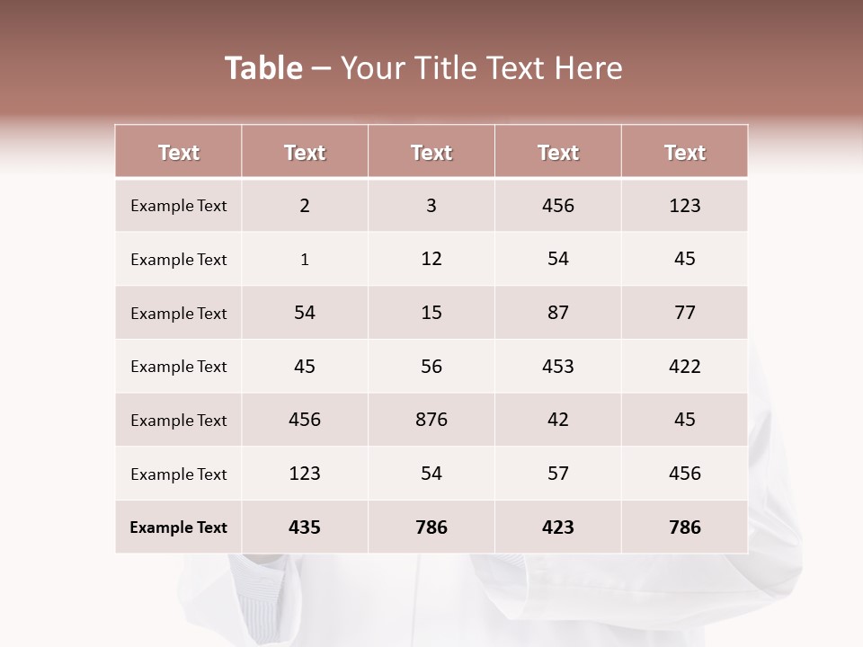Tablet Practitioner Nurse PowerPoint Template