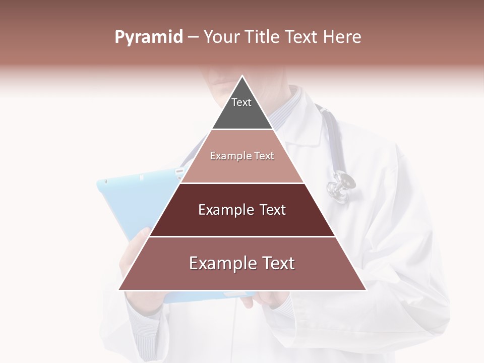 Tablet Practitioner Nurse PowerPoint Template