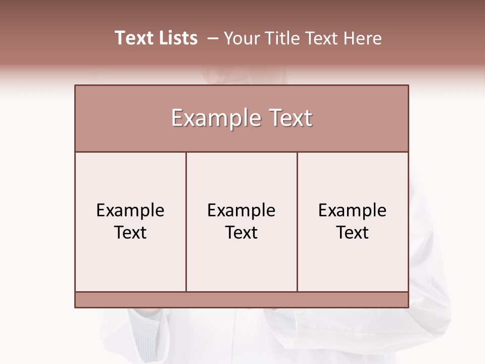 Tablet Practitioner Nurse PowerPoint Template