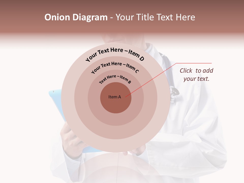 Tablet Practitioner Nurse PowerPoint Template