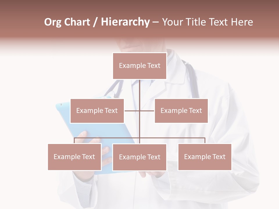 Tablet Practitioner Nurse PowerPoint Template