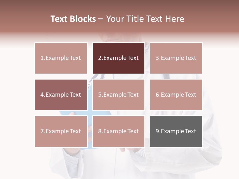 Tablet Practitioner Nurse PowerPoint Template