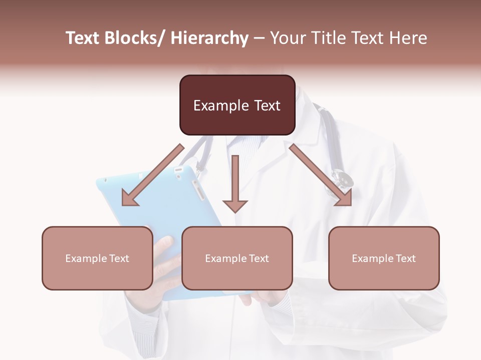 Tablet Practitioner Nurse PowerPoint Template
