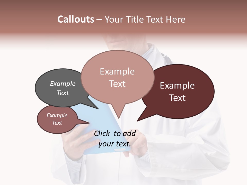 Tablet Practitioner Nurse PowerPoint Template