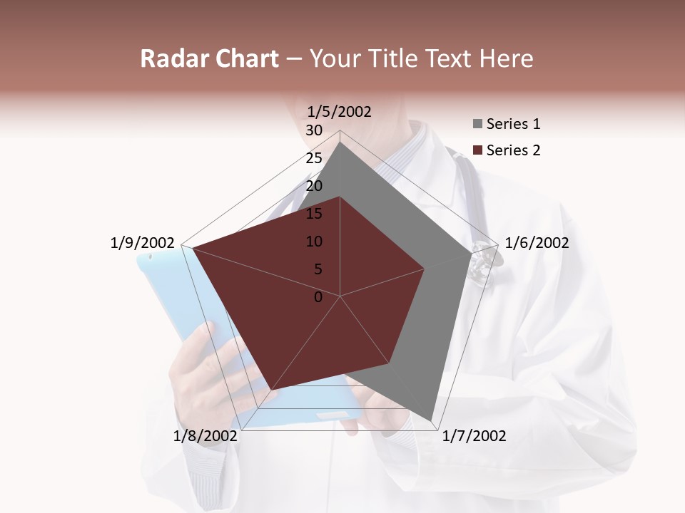 Tablet Practitioner Nurse PowerPoint Template