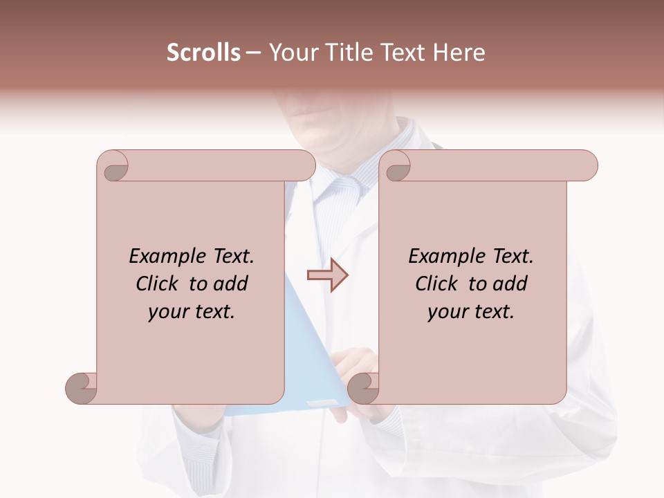 Tablet Practitioner Nurse PowerPoint Template