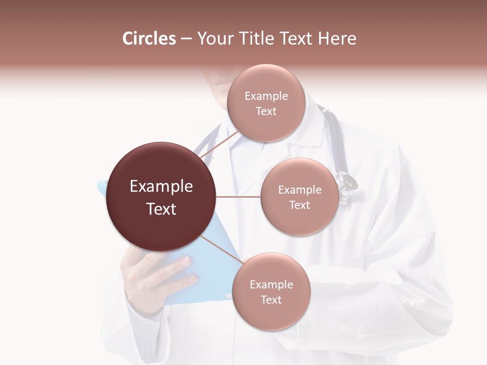 Tablet Practitioner Nurse PowerPoint Template