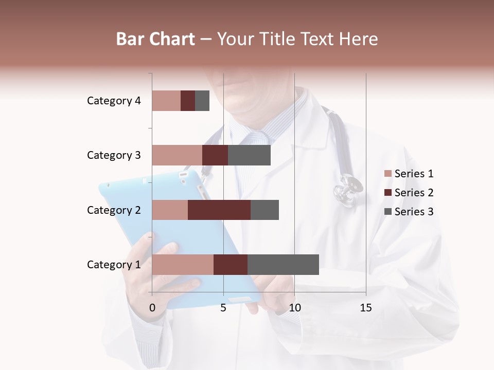 Tablet Practitioner Nurse PowerPoint Template