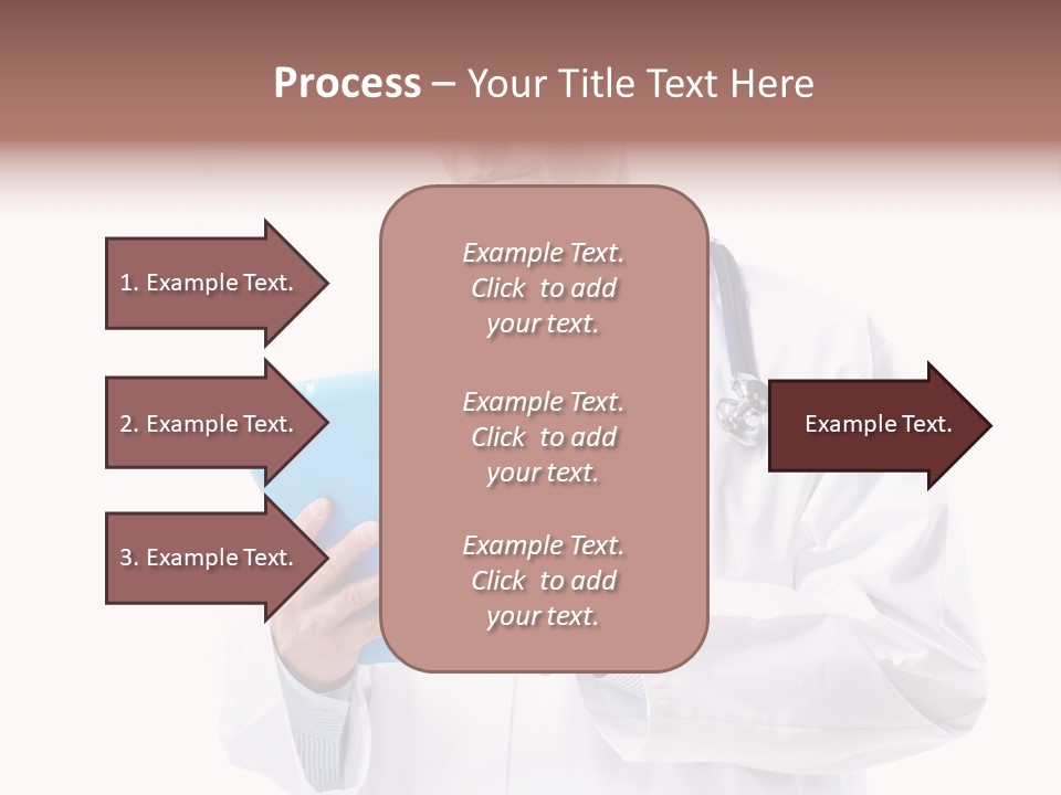 Tablet Practitioner Nurse PowerPoint Template