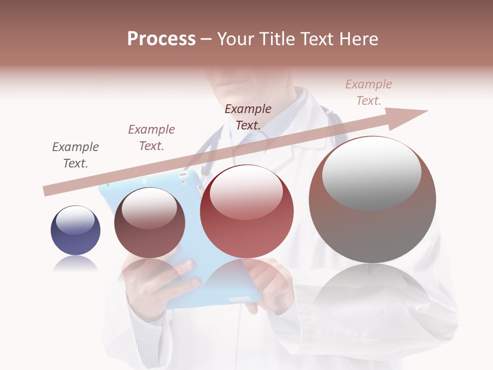 Tablet Practitioner Nurse PowerPoint Template