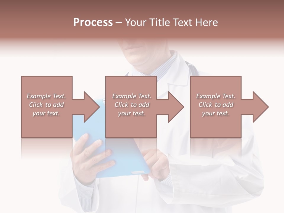 Tablet Practitioner Nurse PowerPoint Template