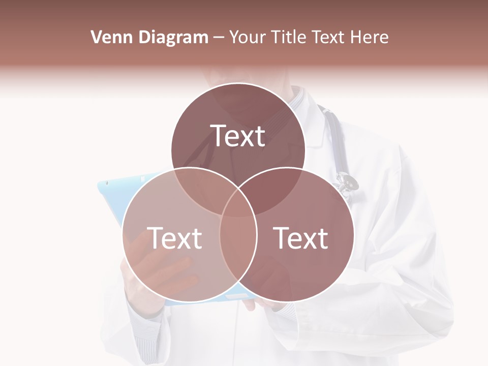 Tablet Practitioner Nurse PowerPoint Template