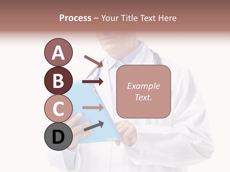 Tablet Practitioner Nurse PowerPoint Template