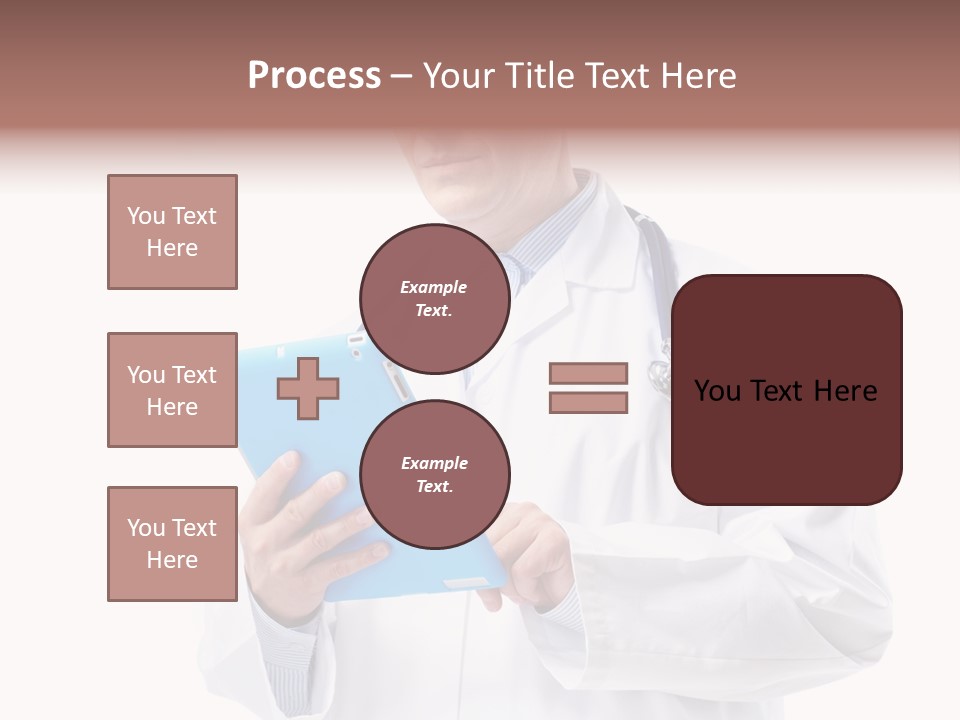 Tablet Practitioner Nurse PowerPoint Template