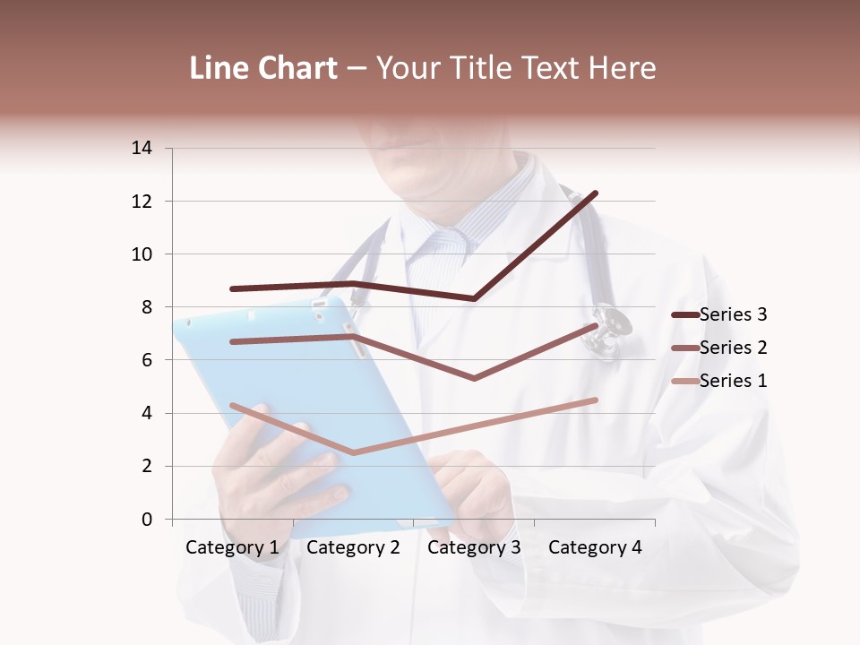 Tablet Practitioner Nurse PowerPoint Template