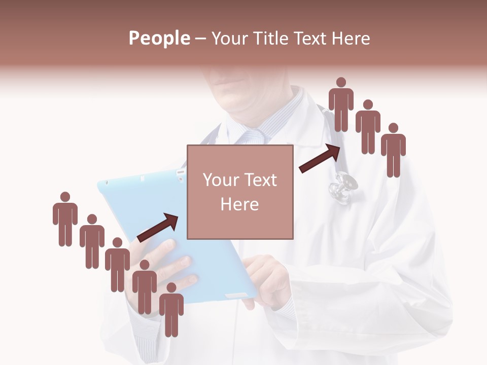 Tablet Practitioner Nurse PowerPoint Template