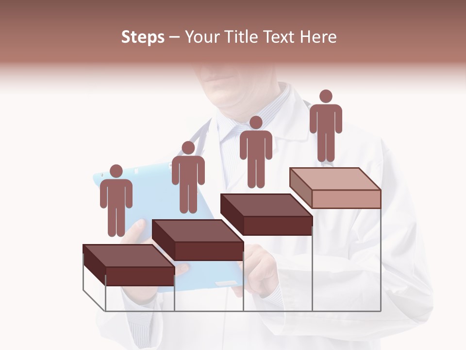 Tablet Practitioner Nurse PowerPoint Template
