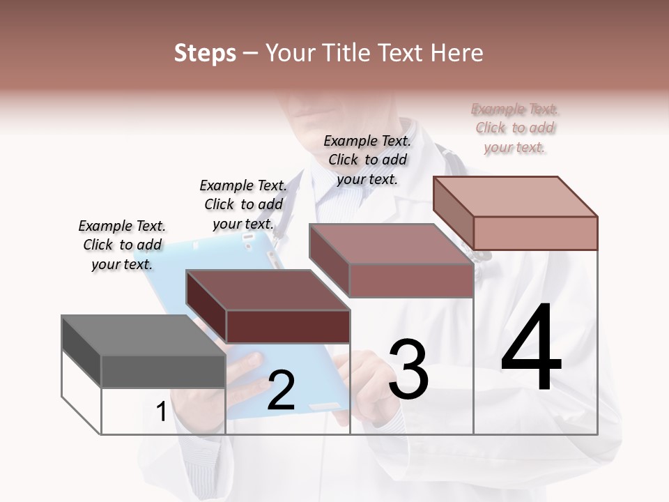 Tablet Practitioner Nurse PowerPoint Template