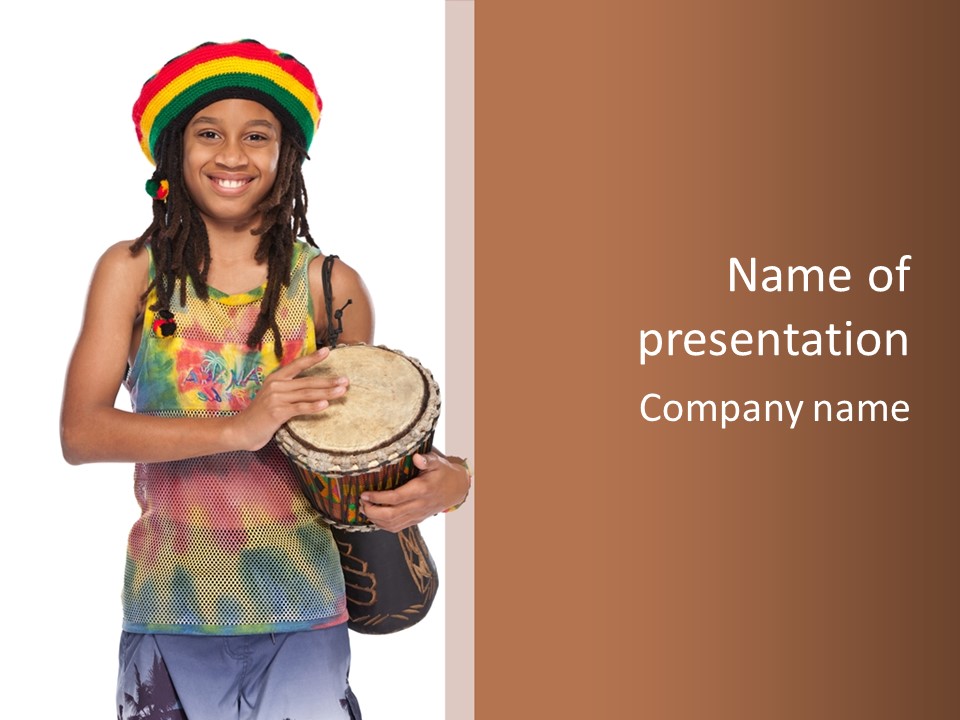 Emotion Rasta Harmony PowerPoint Template