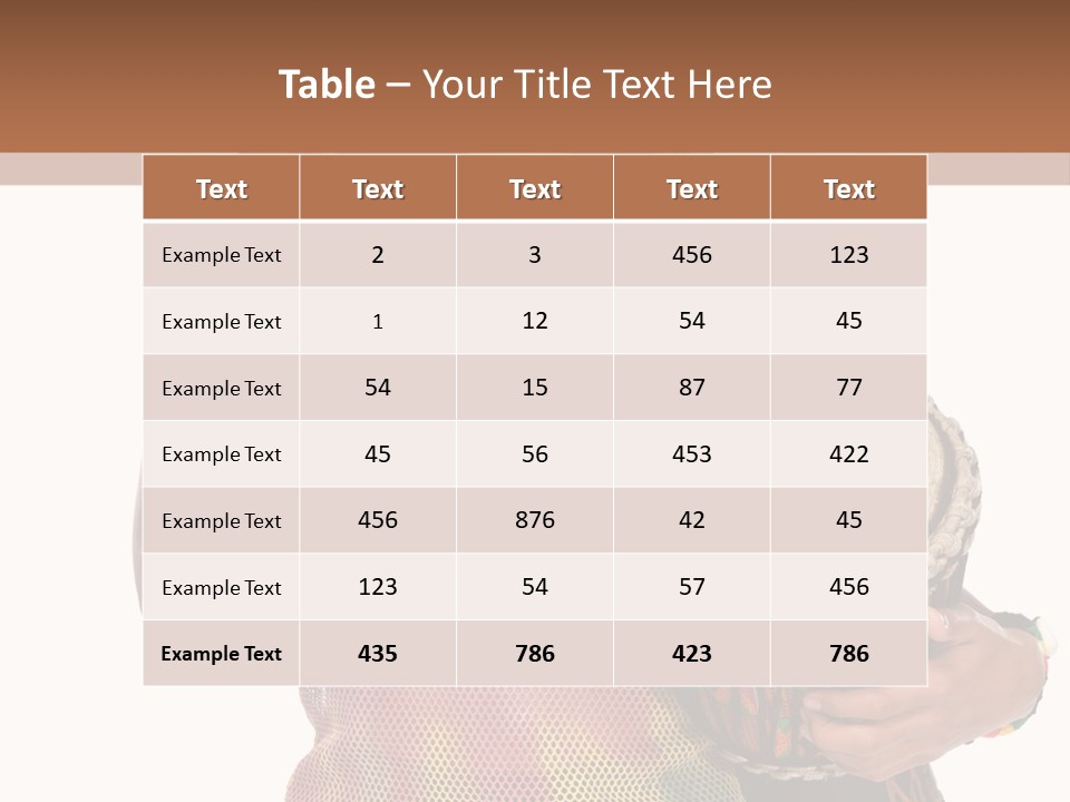 Emotion Rasta Harmony PowerPoint Template