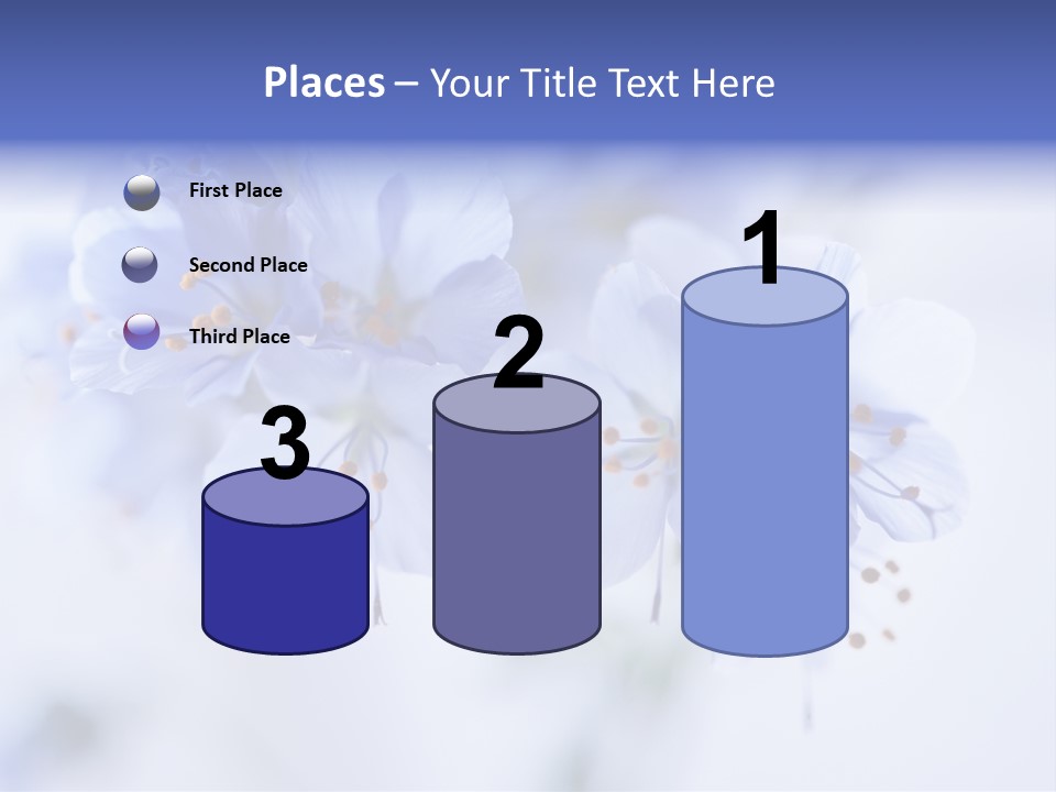 Season Light Violets PowerPoint Template