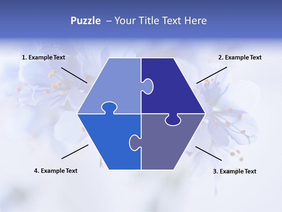 Season Light Violets PowerPoint Template