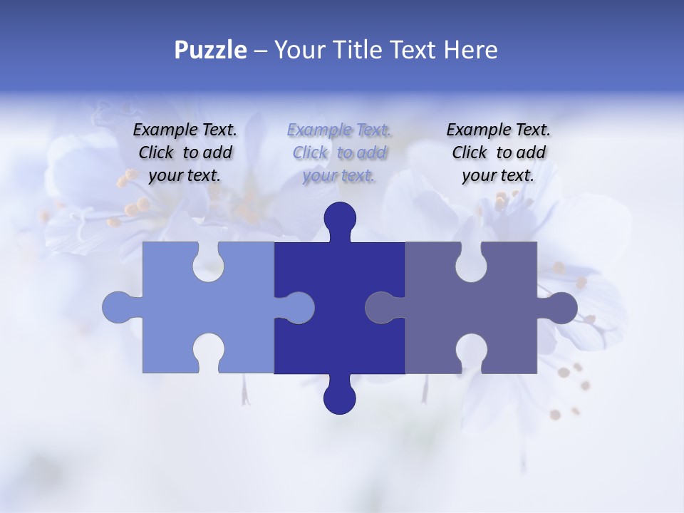 Season Light Violets PowerPoint Template