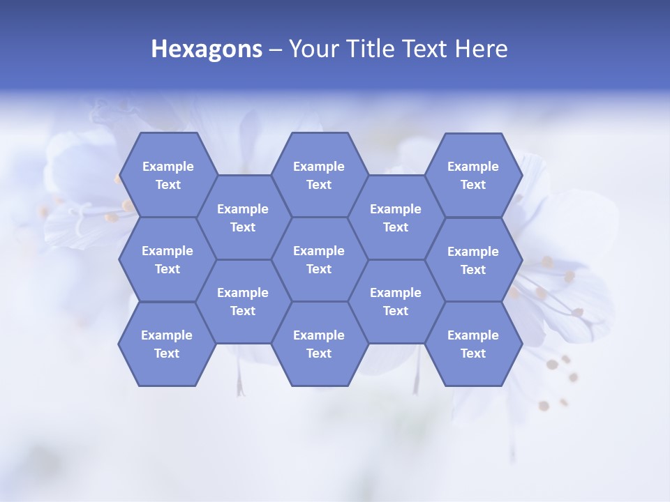 Season Light Violets PowerPoint Template