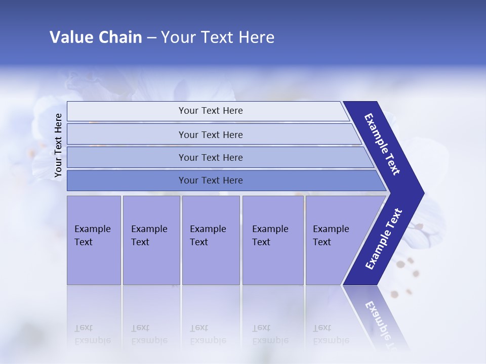 Season Light Violets PowerPoint Template